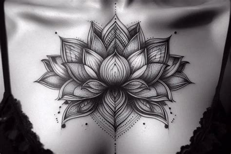 sternum lotus tattoo|sternum lotus tattoo meaning.